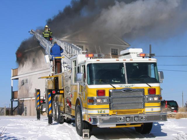 Atlantic Avenue Structure Fire January 26, 2009.